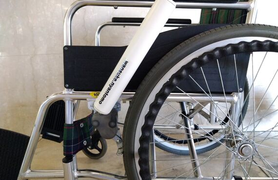 車椅子レバーラップの芯の問題点とレバー専用延長棒のすすめ